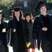 Masters level and PHD students walk into Hill Auditorium for commencement on Friday morning. Melanie Maxwell I AnnArbor.com